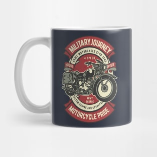 MILITARY JOURNEY ARMY MOTORCYCLE Mug